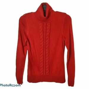 Eccoci Cashmere Blend Cable Knit Sweater XS